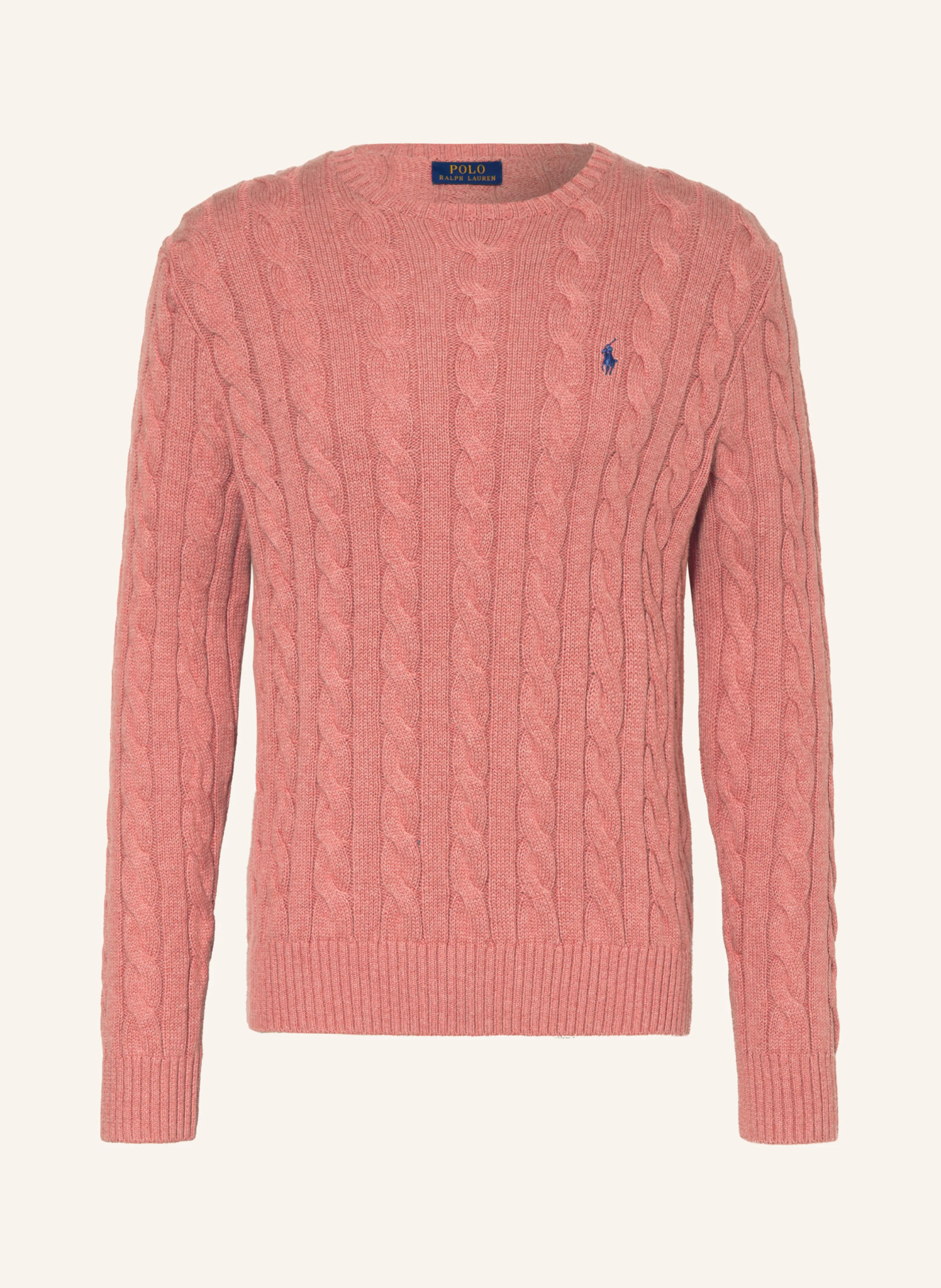 POLO RALPH LAUREN Pullover – HELLROT / DUNKELBLAU