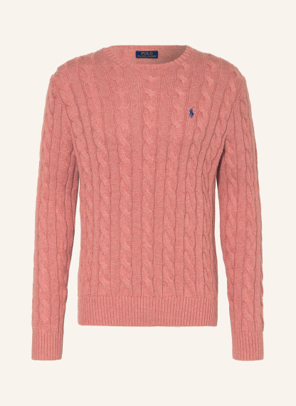 POLO RALPH LAUREN Pullover – HELLROT / DUNKELBLAU