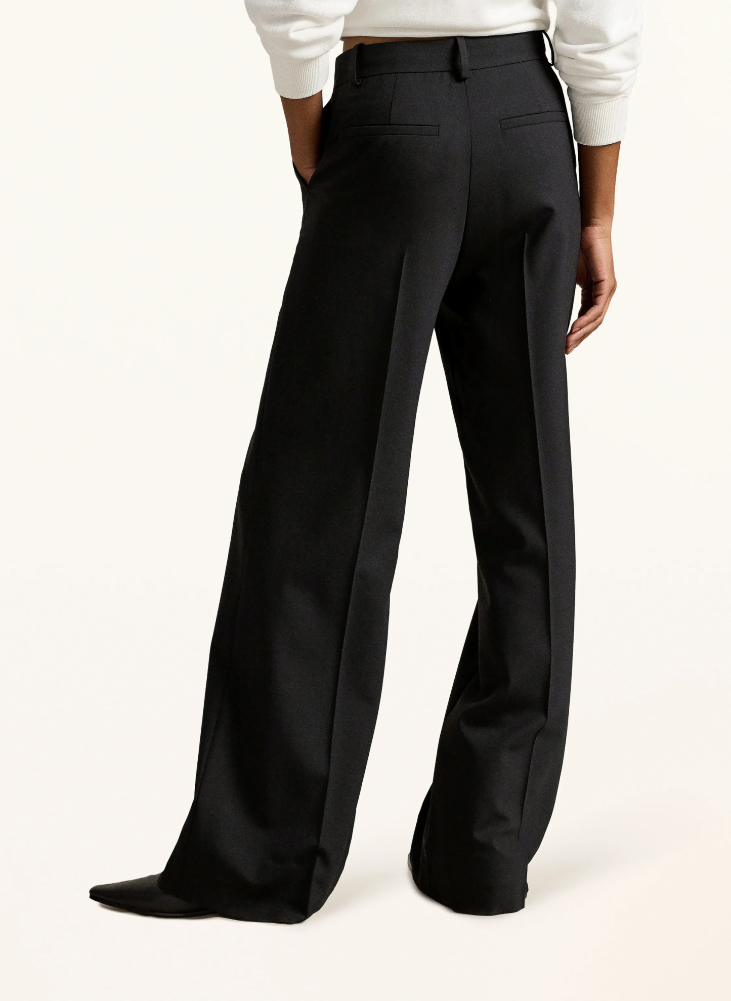 POLO RALPH LAUREN Marlenehose – SCHWARZ