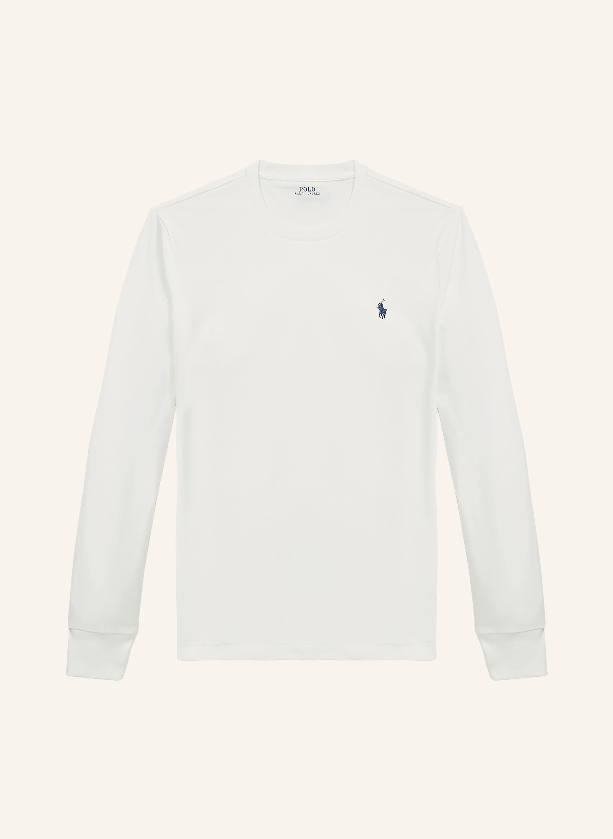 POLO RALPH LAUREN Longsleeve – WEISS