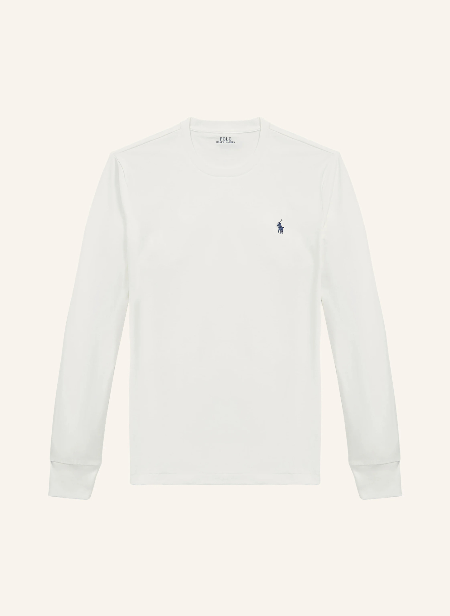 POLO RALPH LAUREN Longsleeve – WEISS