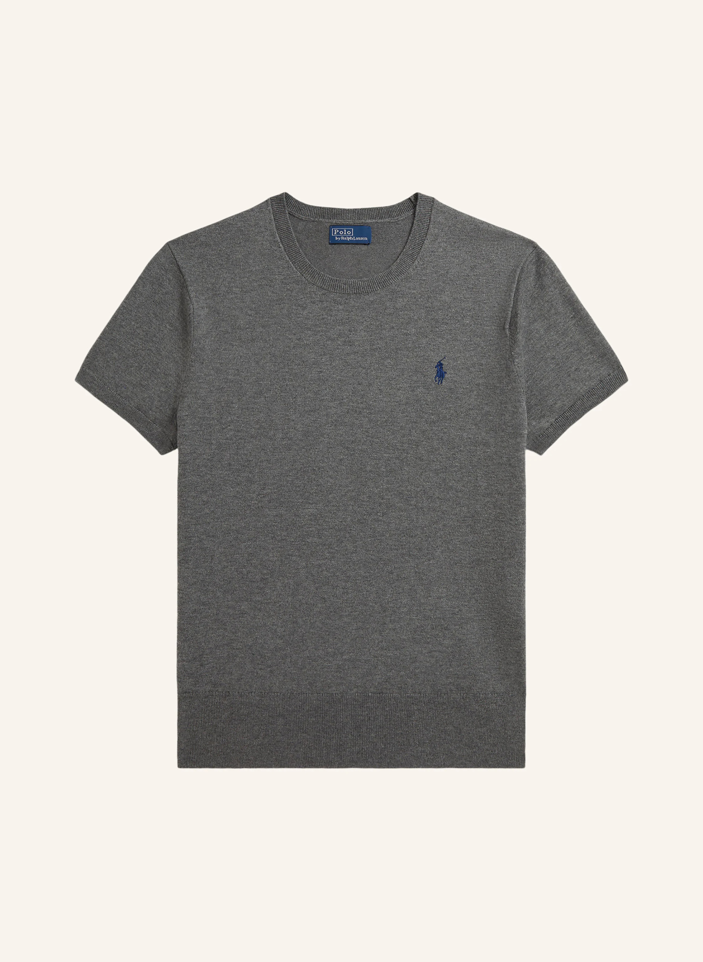POLO RALPH LAUREN Strickshirt – DUNKELGRAU