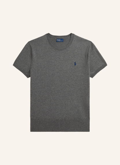 POLO RALPH LAUREN Strickshirt – DUNKELGRAU