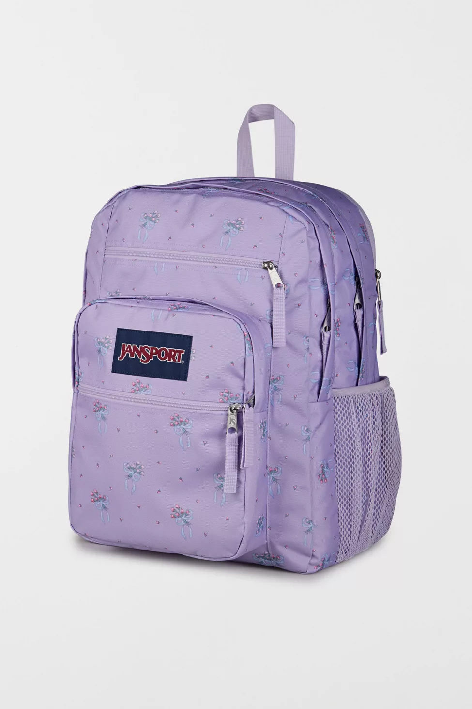 JanSport Big Student Backpack - Pastel Petals Lilac