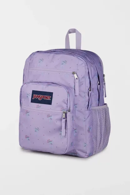 JanSport Big Student Backpack - Pastel Petals Lilac