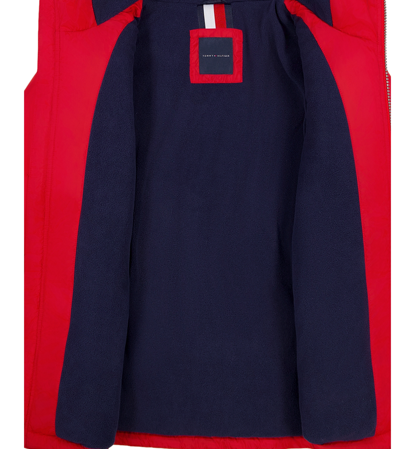 Tommy Hilfiger Boys' 8-20 Logo Puffer Jacket - Scarlet Sage