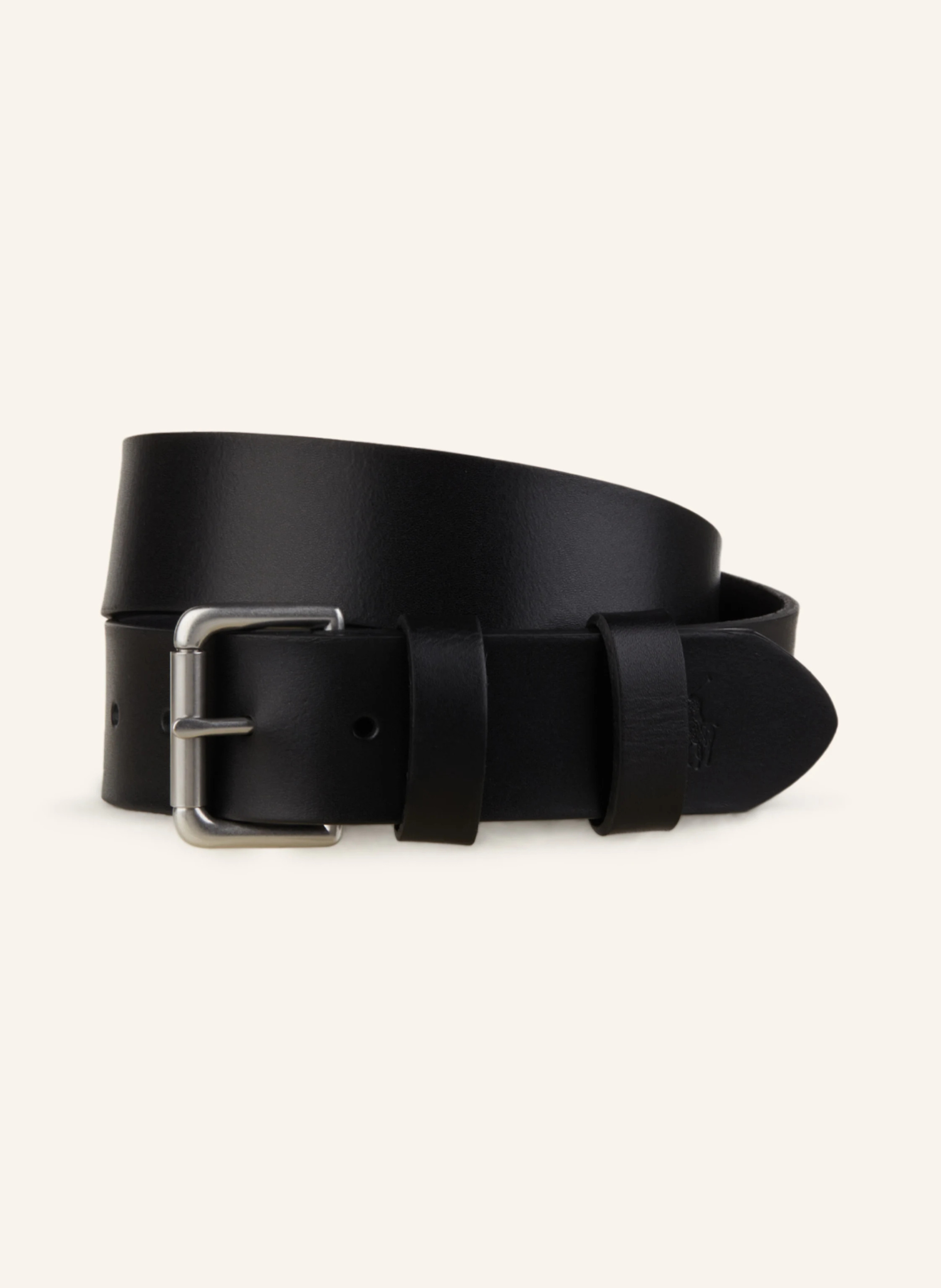 POLO RALPH LAUREN Ledergürtel – SCHWARZ
