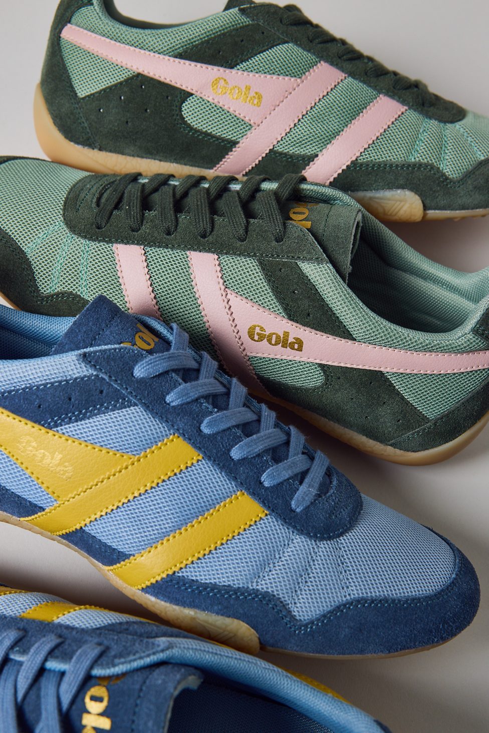 Gola Women's Cascade Sneakers - Air/Moonlight/Pollen/Gum