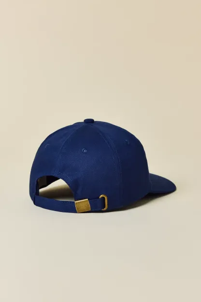 Museum Of Peace & Quiet Wordmark Dad Hat - Navy
