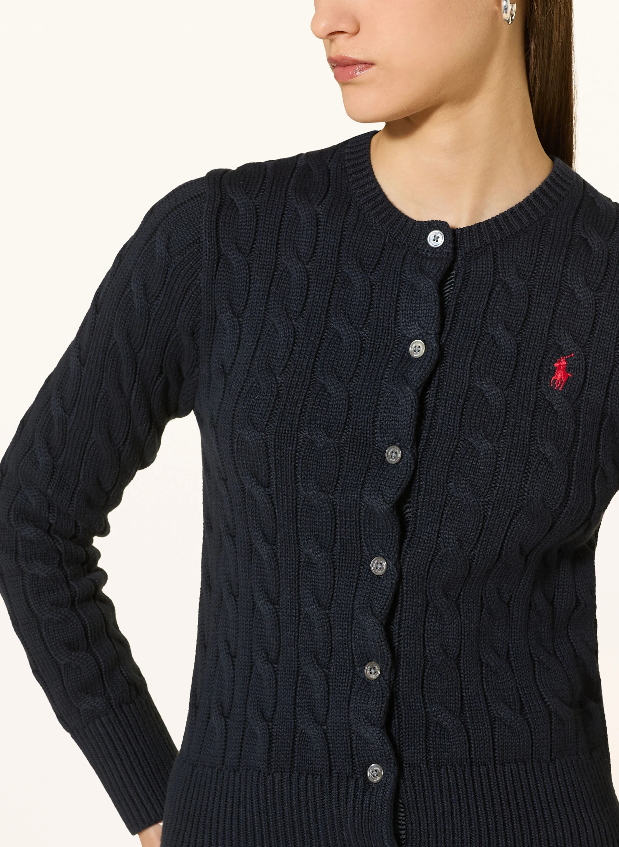 POLO RALPH LAUREN Strickjacke – DUNKELBLAU