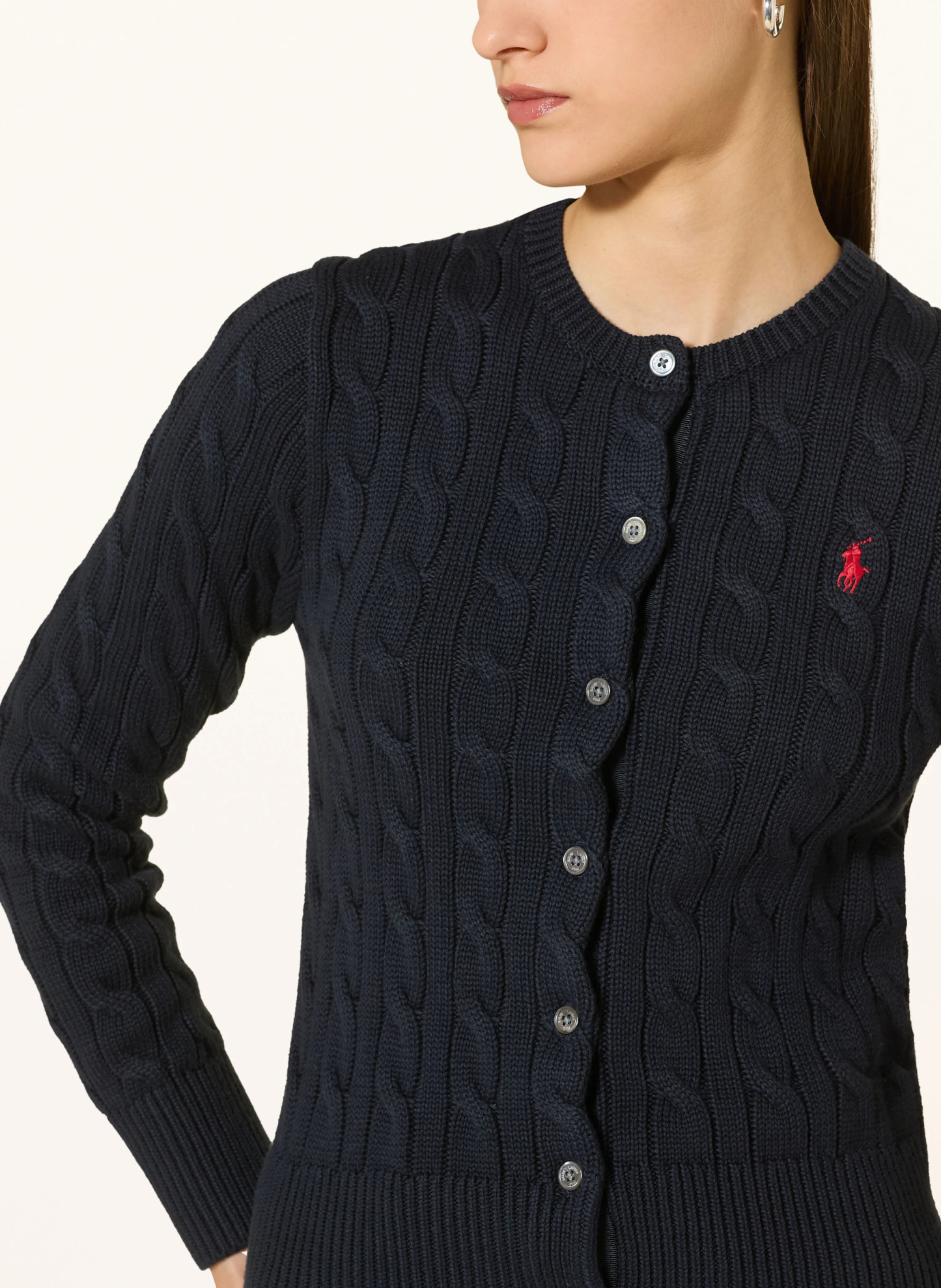 POLO RALPH LAUREN Strickjacke – DUNKELBLAU
