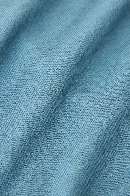 BDG Sutton Slanted Asymmetric Button Cardigan - Blue
