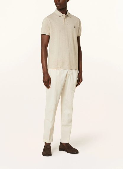 POLO RALPH LAUREN Piqué-Poloshirt Custom Slim Fit – HELLBRAUN (2)