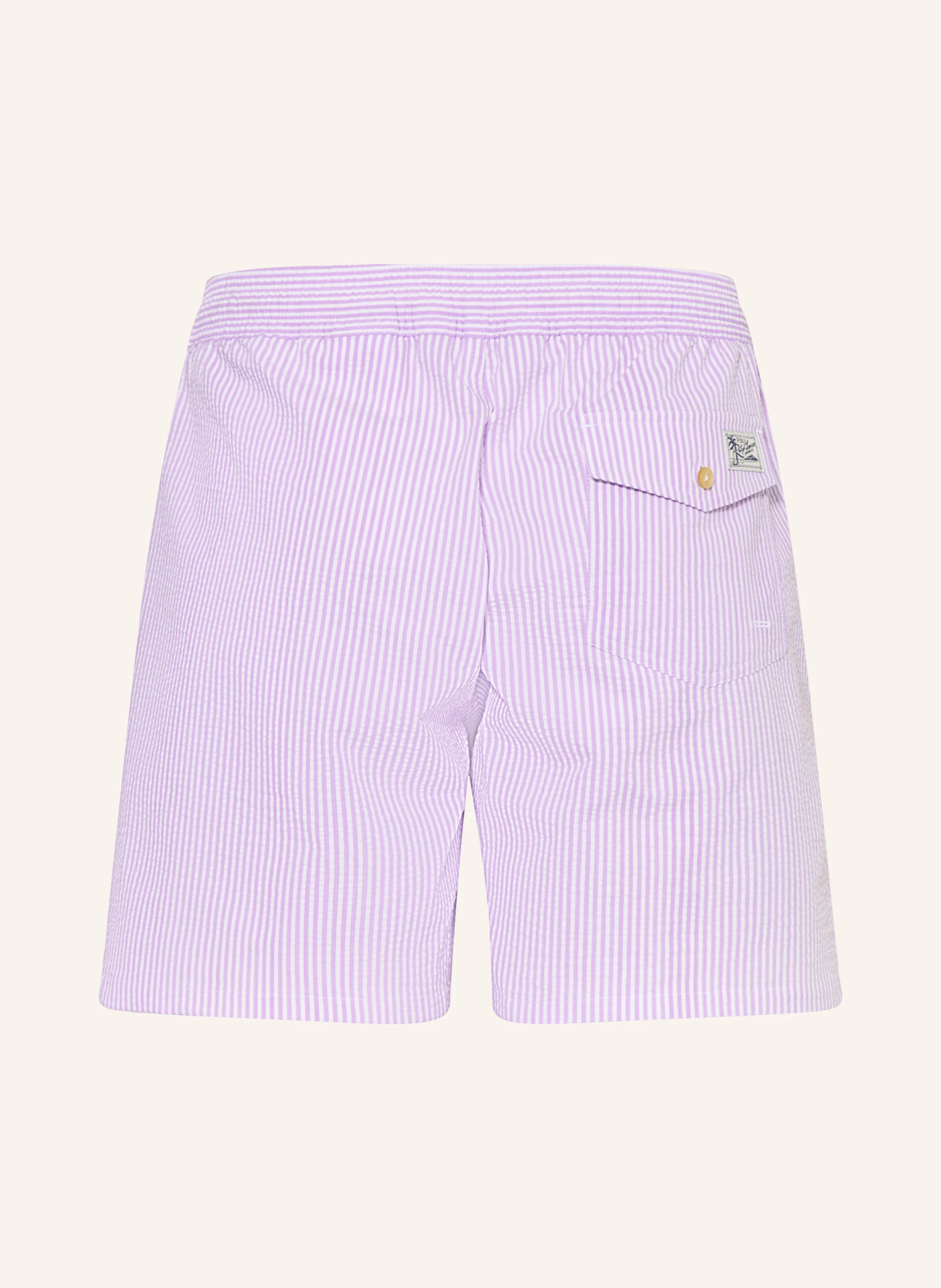 POLO RALPH LAUREN Badeshorts – HELLLILA / WEISS