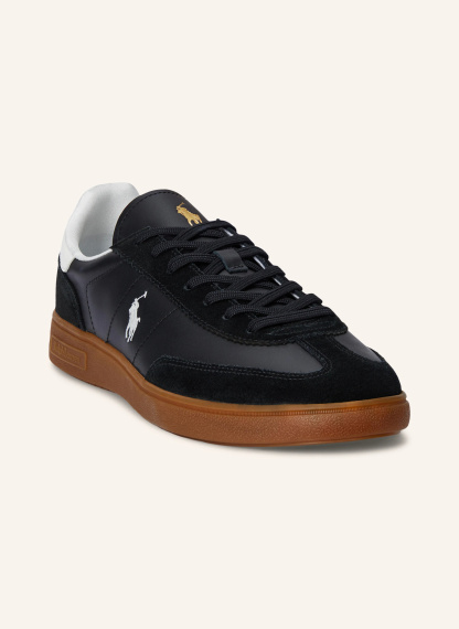 POLO RALPH LAUREN Sneaker – SCHWARZ / WEISS