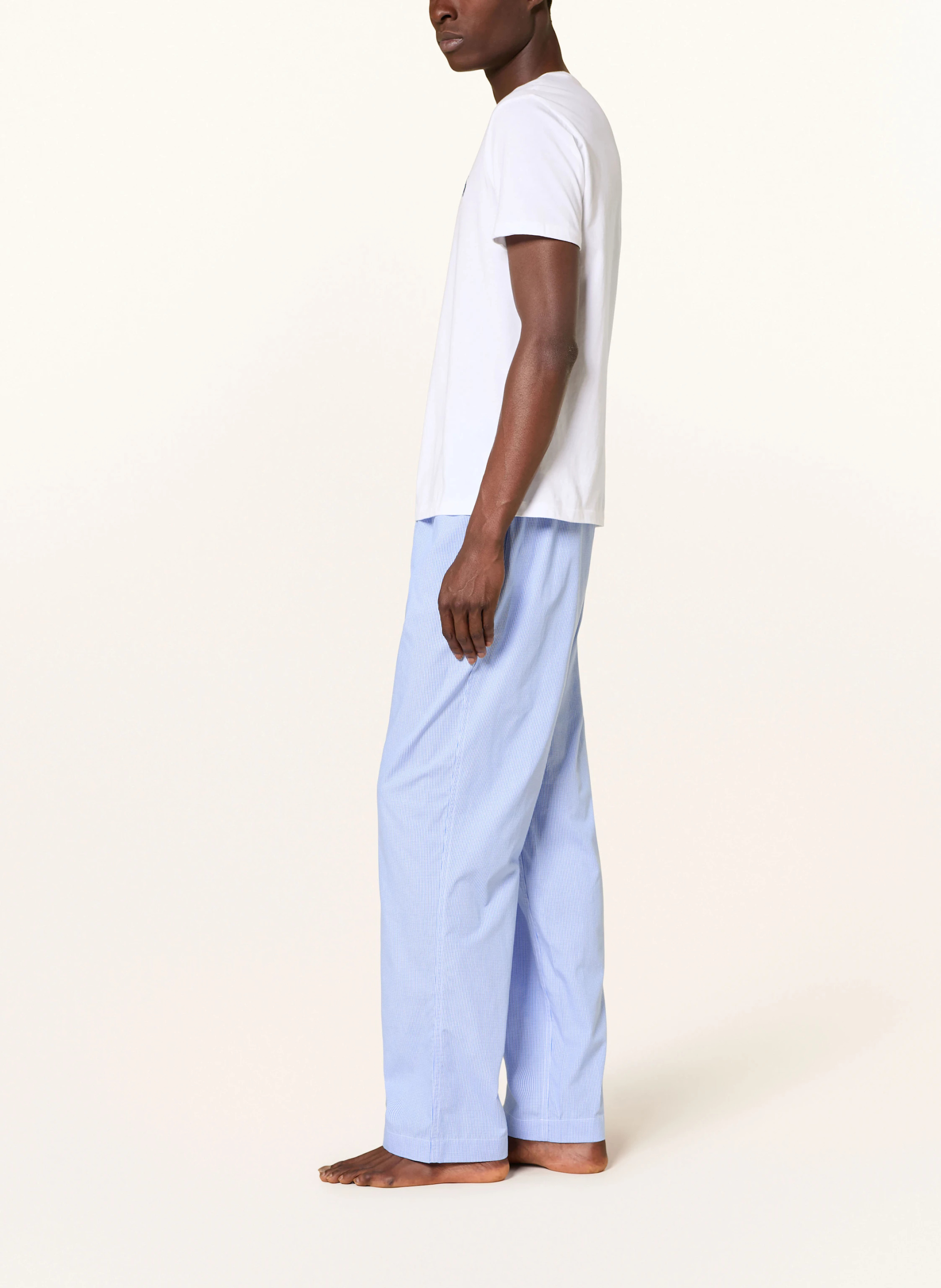 POLO RALPH LAUREN Schlafhose – HELLBLAU / BLAU