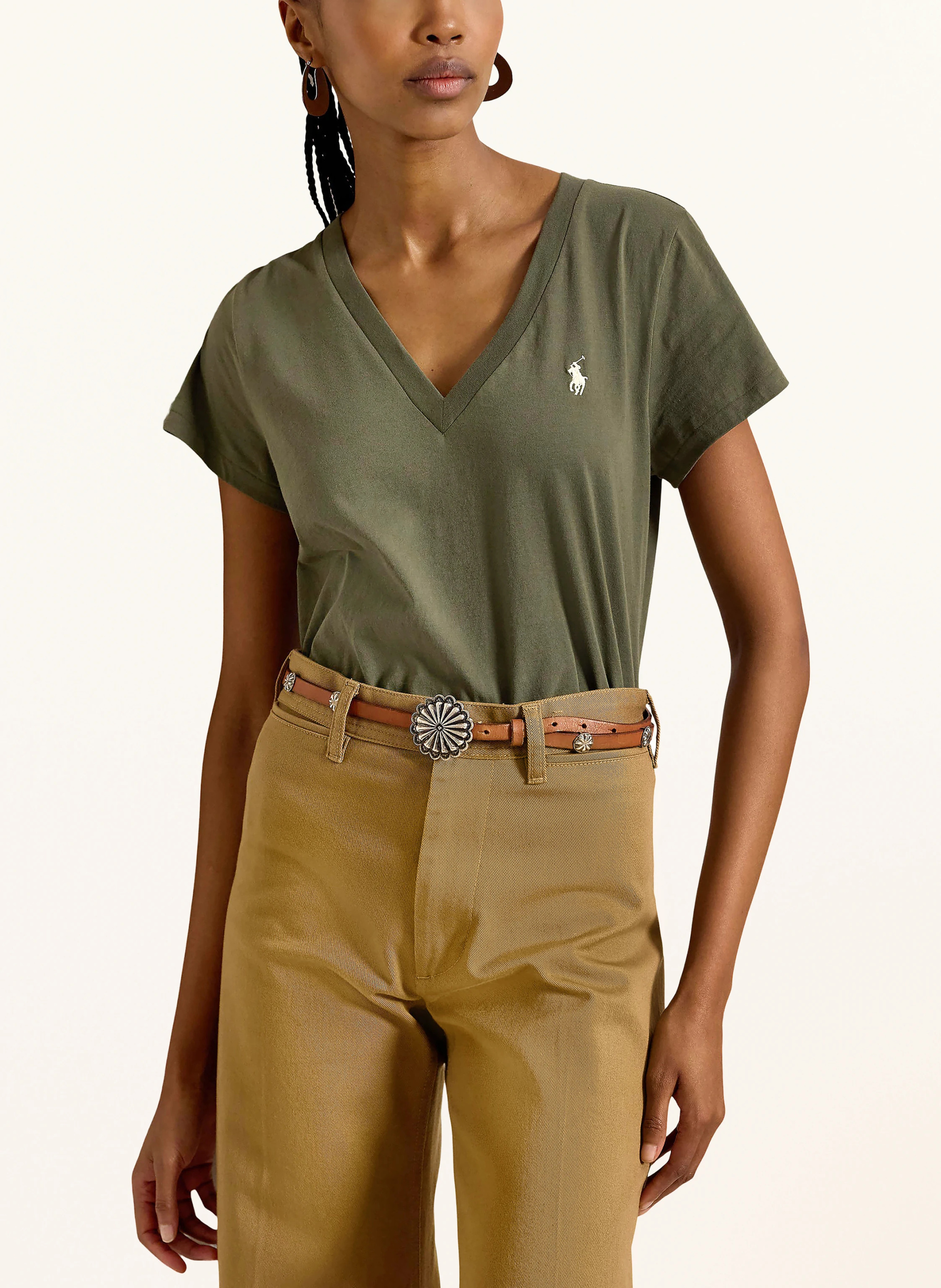 POLO RALPH LAUREN T-Shirt – KHAKI
