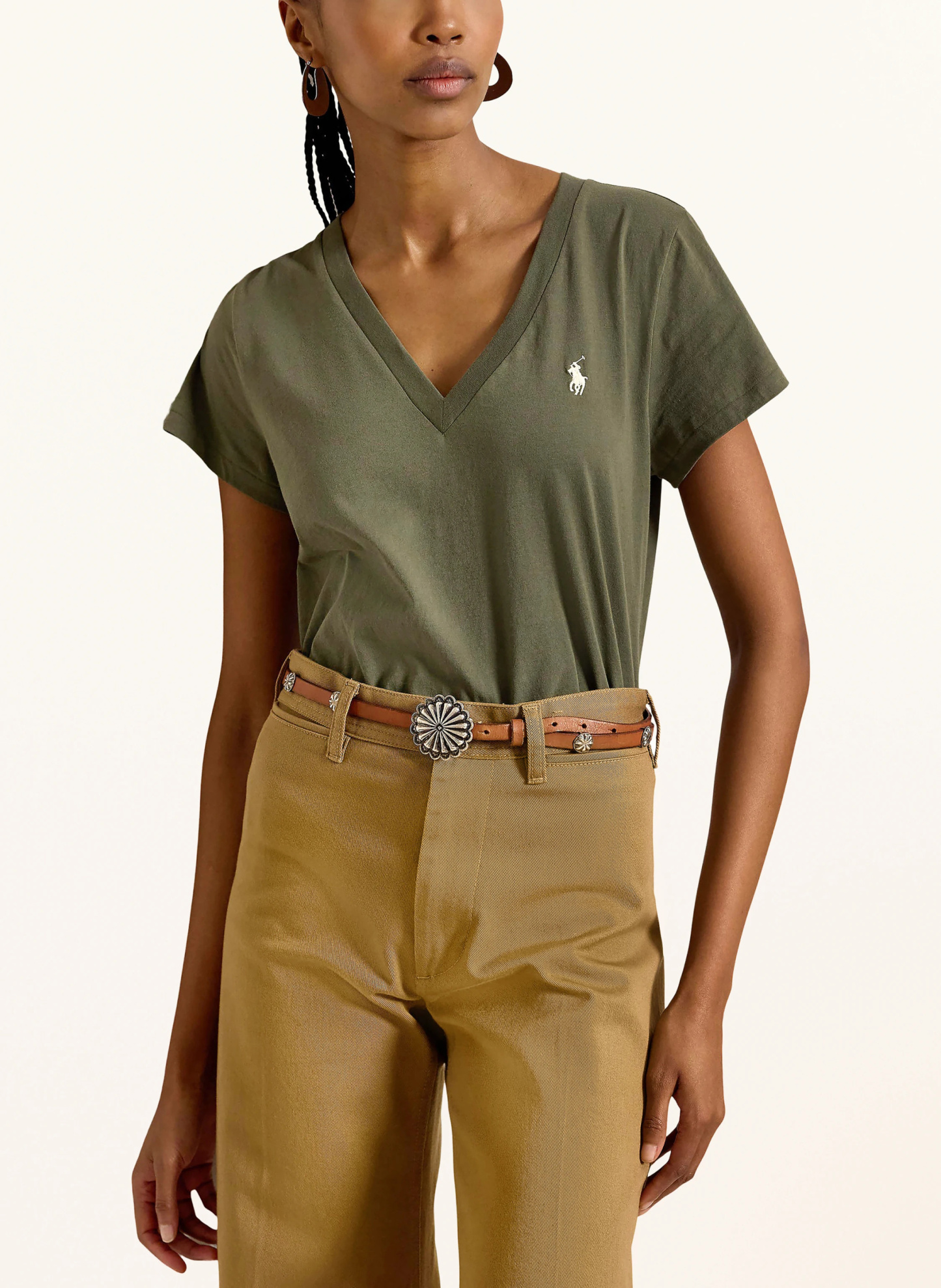 POLO RALPH LAUREN T-Shirt – KHAKI