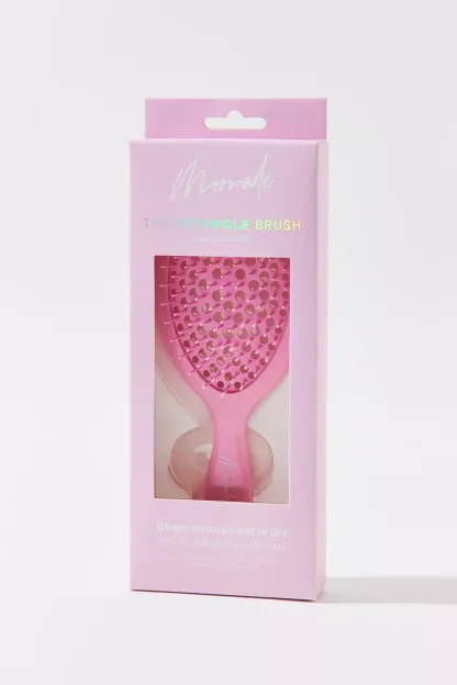 Mermade Hair Detangle Hair Brush - Pink