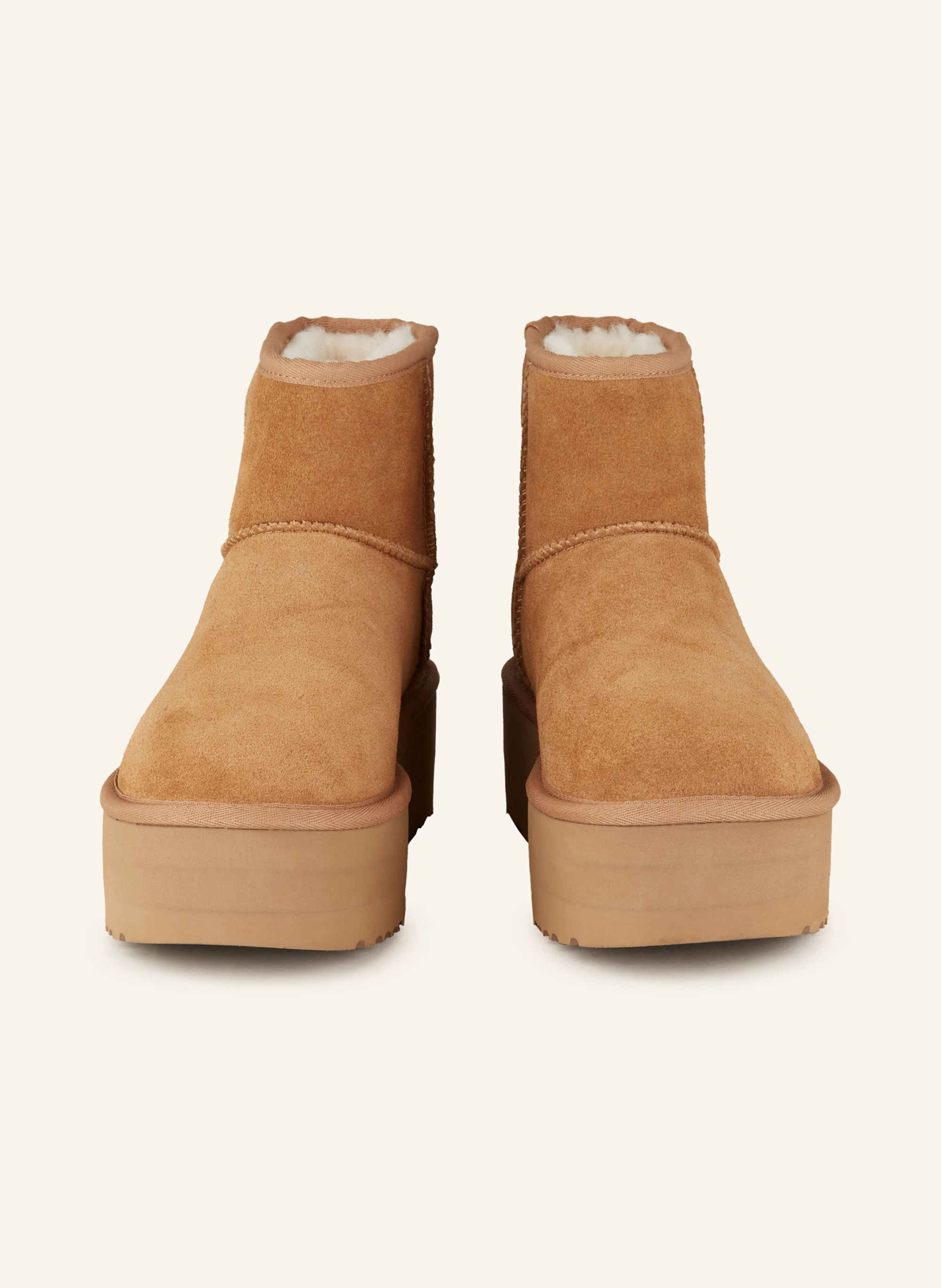 UGG Plateau-Boots CLASSIC MINI PLATFORM – CAMEL