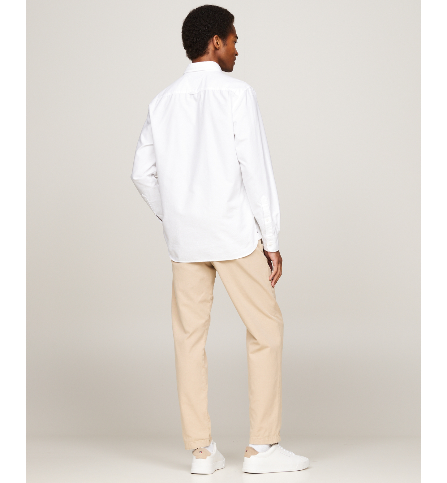 Tommy Hilfiger Men's Heritage Regular-Fit Oxford Shirt - Optic White