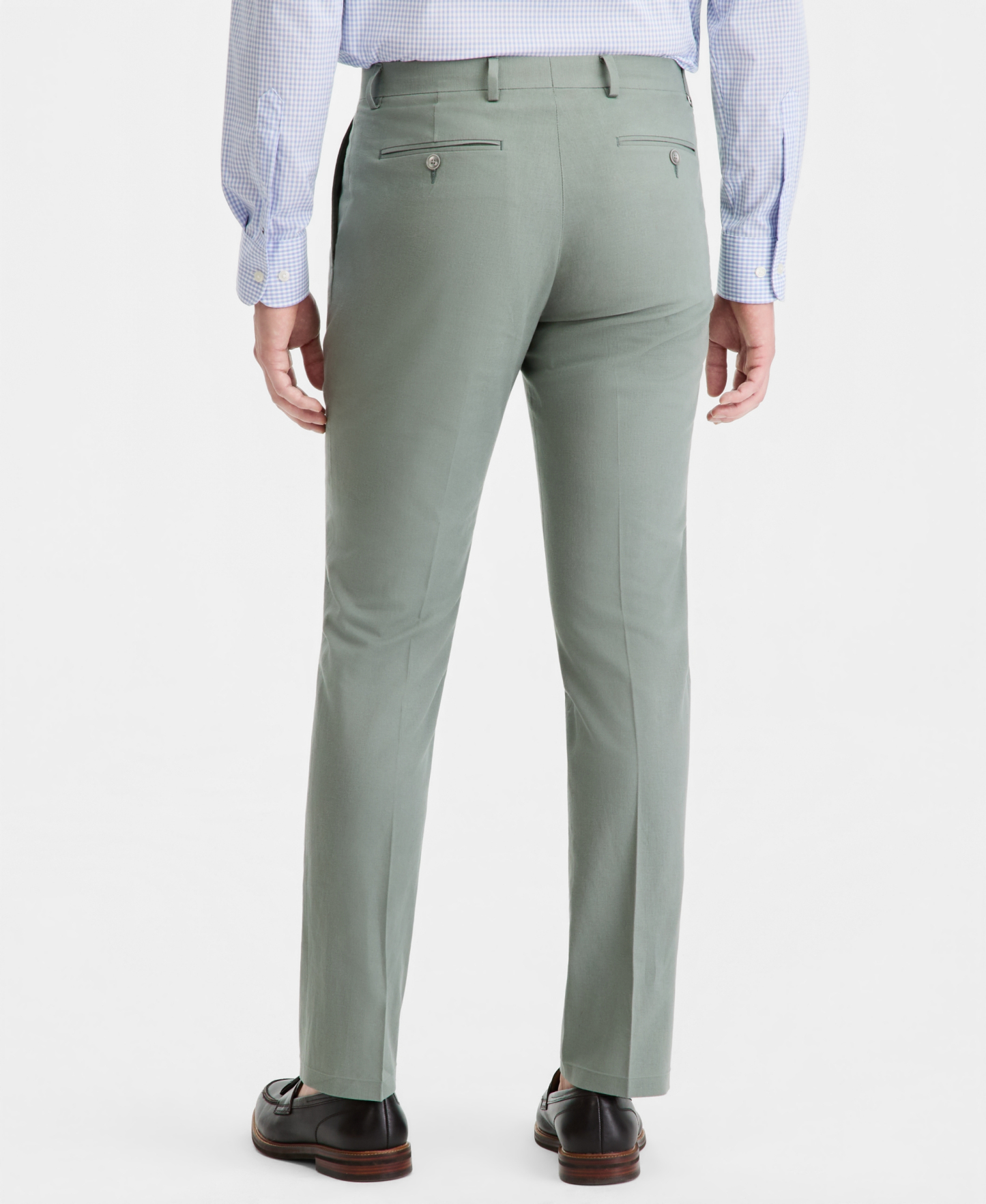 Tommy Hilfiger Men's Modern-Fit Linen Pants - Sage