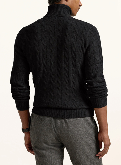 POLO RALPH LAUREN Rollkragenpullover – SCHWARZ