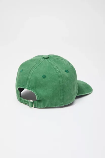 Peanuts Snoopy Embroidered Icon Washed Dad Hat - Green