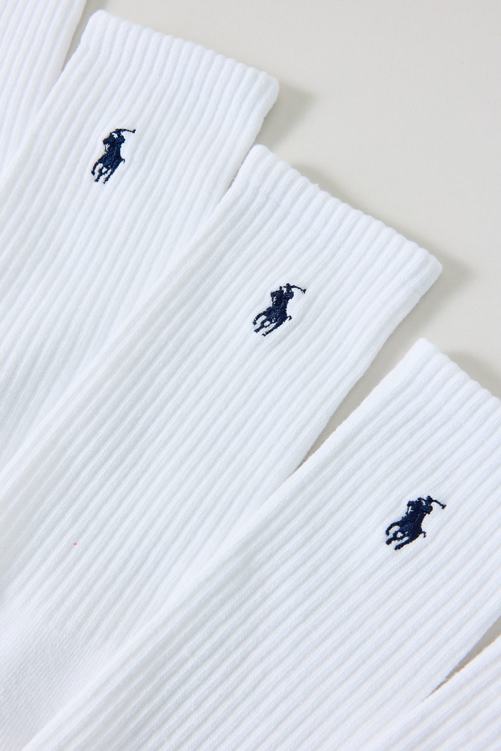 Polo Ralph Lauren Performance Crew Socks 6-Pack - White