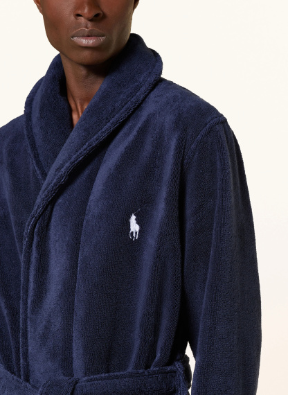 POLO RALPH LAUREN Herren-Bademantel – DUNKELBLAU