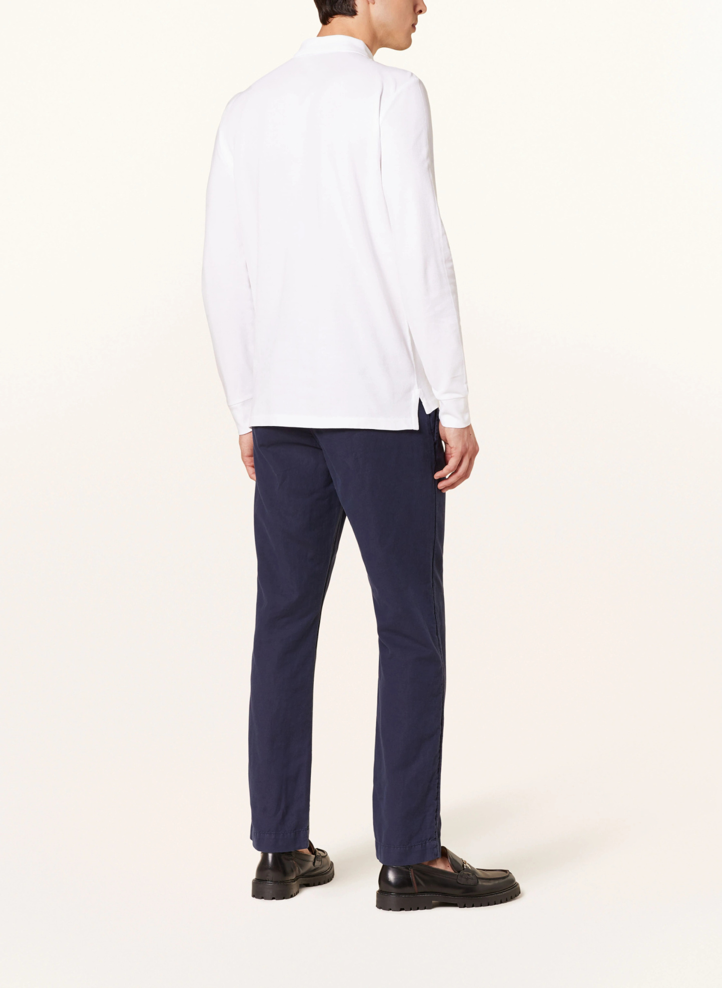 POLO RALPH LAUREN Piqué-Poloshirt Custom Slim Fit – WEISS