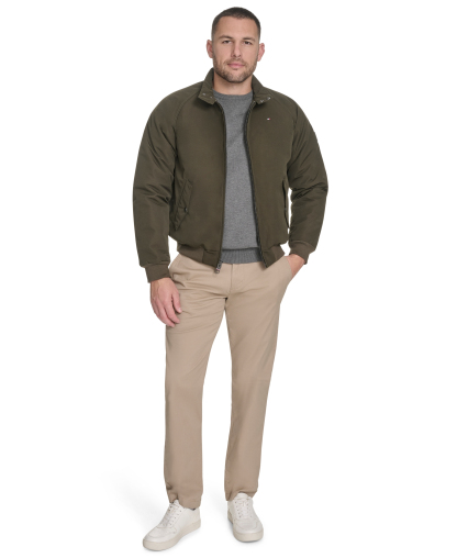 Tommy Hilfiger Men's New Modern Bomber - Olive