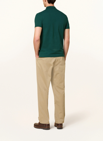 POLO RALPH LAUREN Piqué-Poloshirt Slim Fit – DUNKELGRÜN