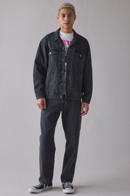 Levi’s® Relaxed Fit Denim Trucker Jacket - Onyx Badge