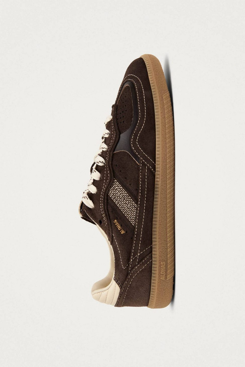 ALOHAS tb. 490 Leather Sneakers - Chocolate Cream