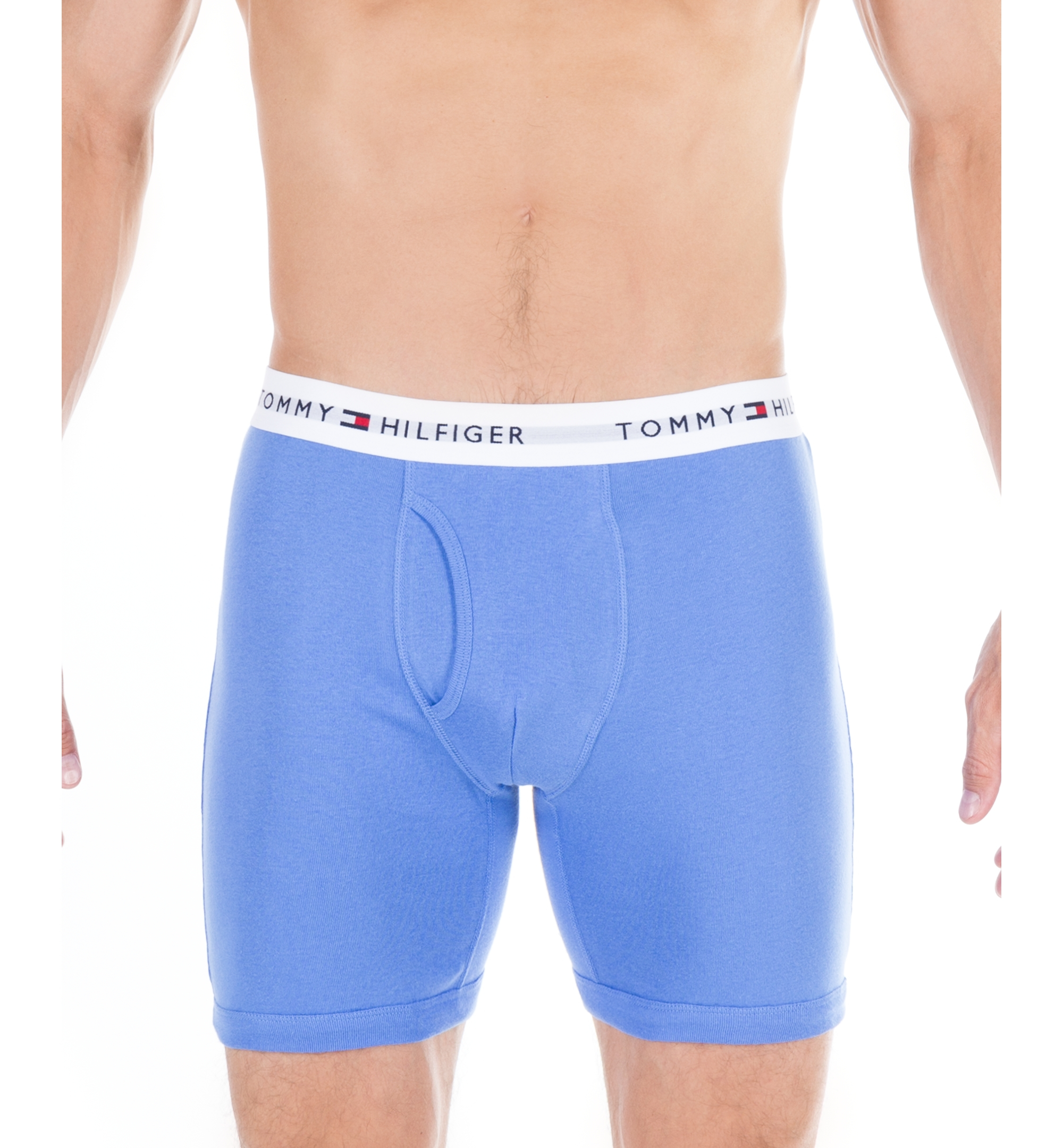Tommy Hilfiger Men's Classic Cotton Boxer Briefs, 3-Pack - Tangerine