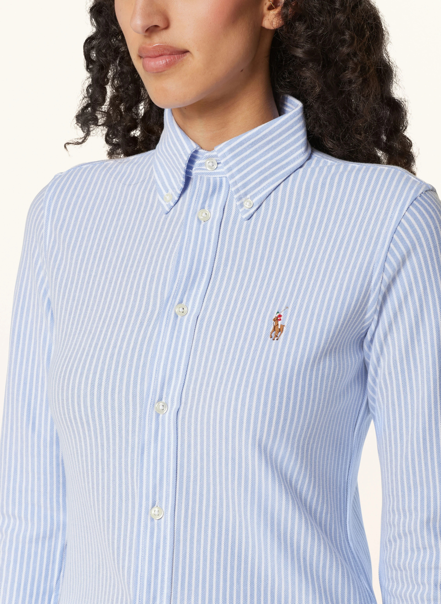 POLO RALPH LAUREN Hemdbluse – 002 HARBOR ISLAND BLUE/WHITE