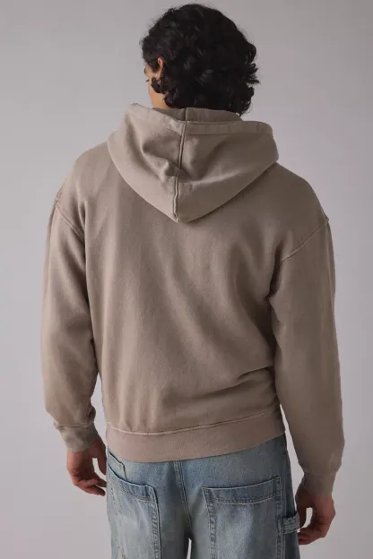 Standard Cloth Pregame Hoodie Sweatshirt - Light Taupe Wash