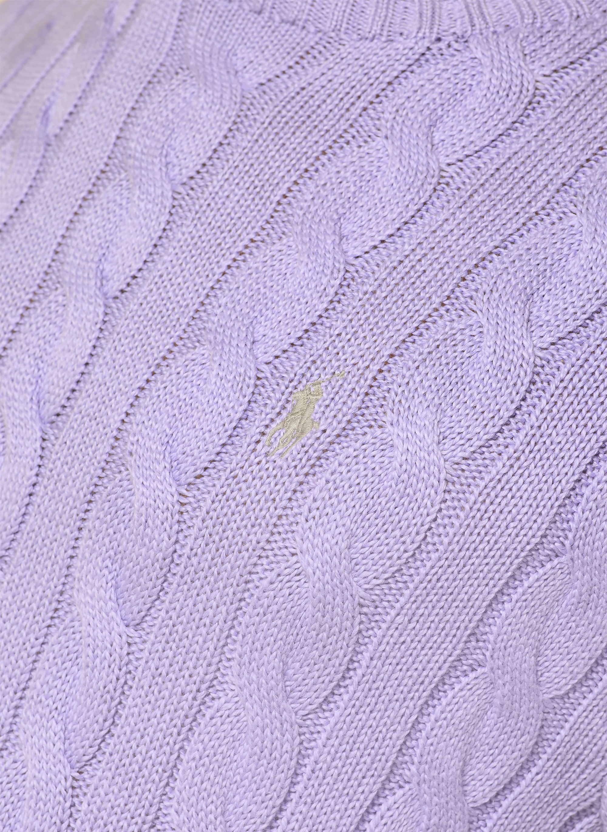 POLO RALPH LAUREN Pullover – HELLLILA / GRAU