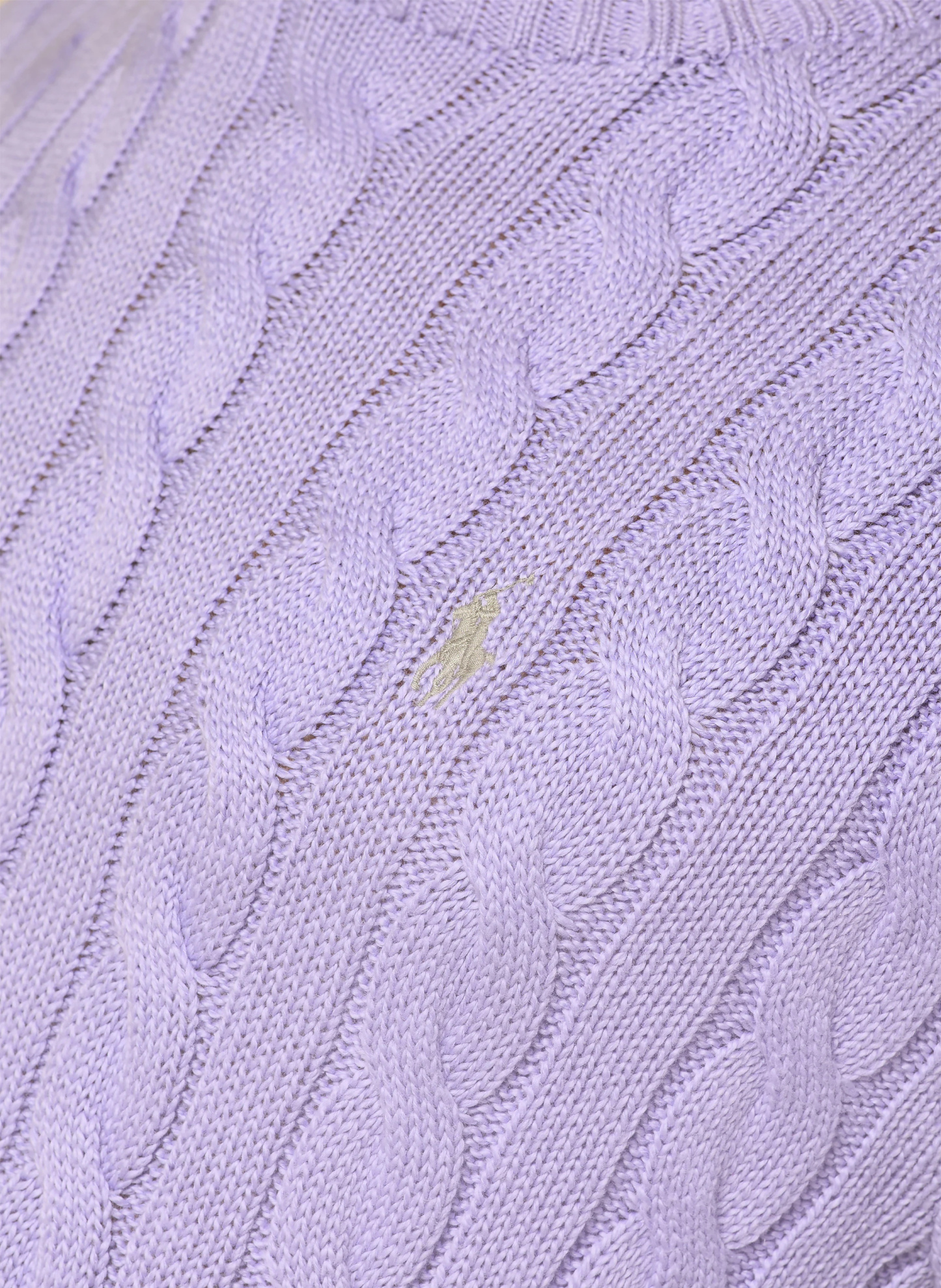 POLO RALPH LAUREN Pullover – HELLLILA / GRAU