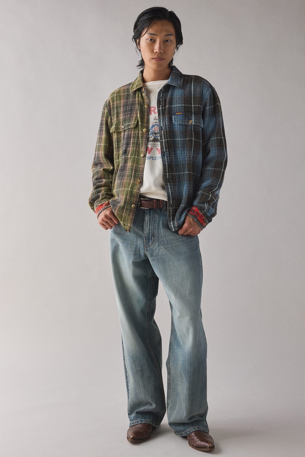 BDG Nitro Baggy Fit Jeans - Cat Scratch