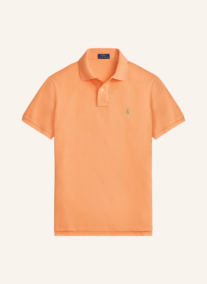 POLO RALPH LAUREN Piqué-Poloshirt Custom Slim Fit – ORANGE (2)