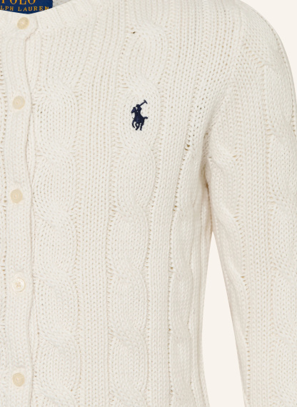 POLO RALPH LAUREN Strickjacke – CREME