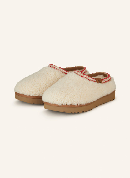 UGG Pantoletten TASMAN MAXI CURLY – ECRU