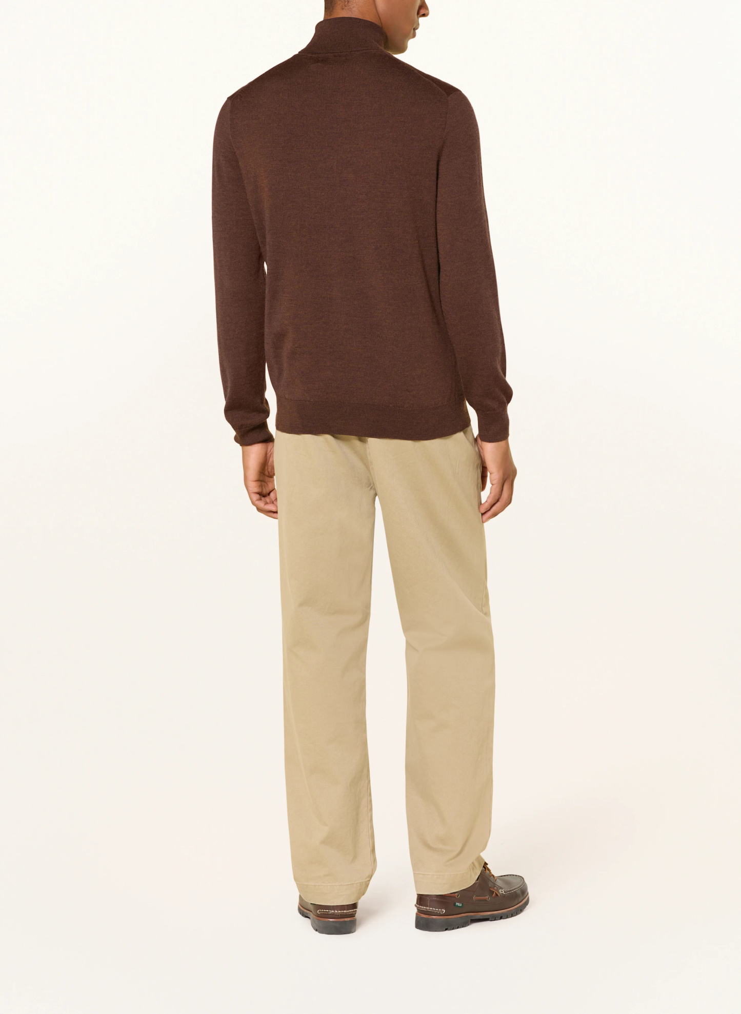 POLO RALPH LAUREN Rollkragenpullover – BRAUN