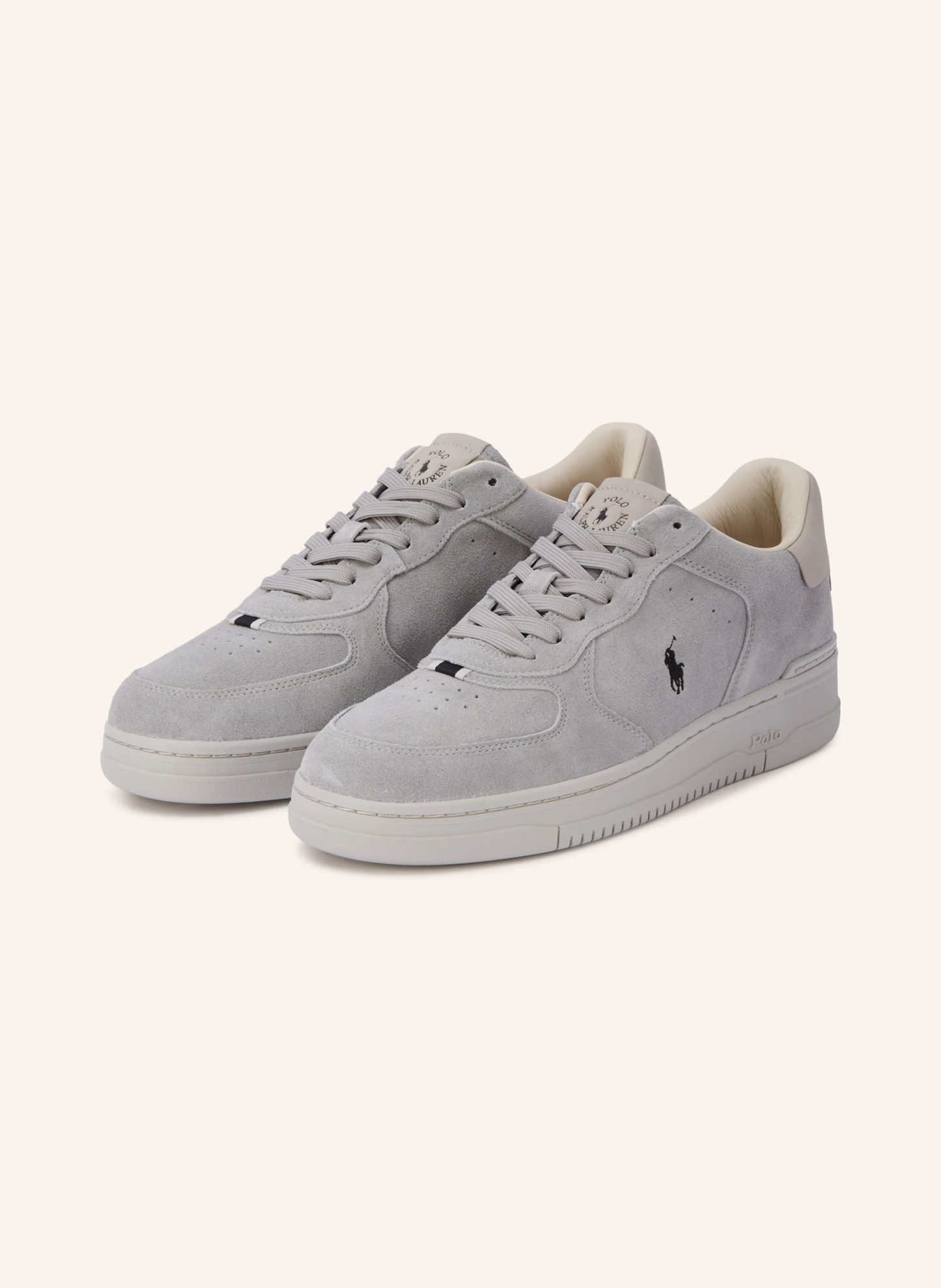 POLO RALPH LAUREN Sneaker MASTERS COURT – HELLGRAU