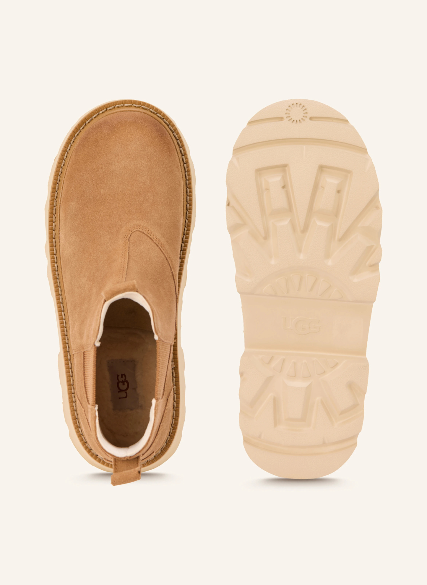 UGG Chelsea-Boots LUG – CAMEL / BEIGE
