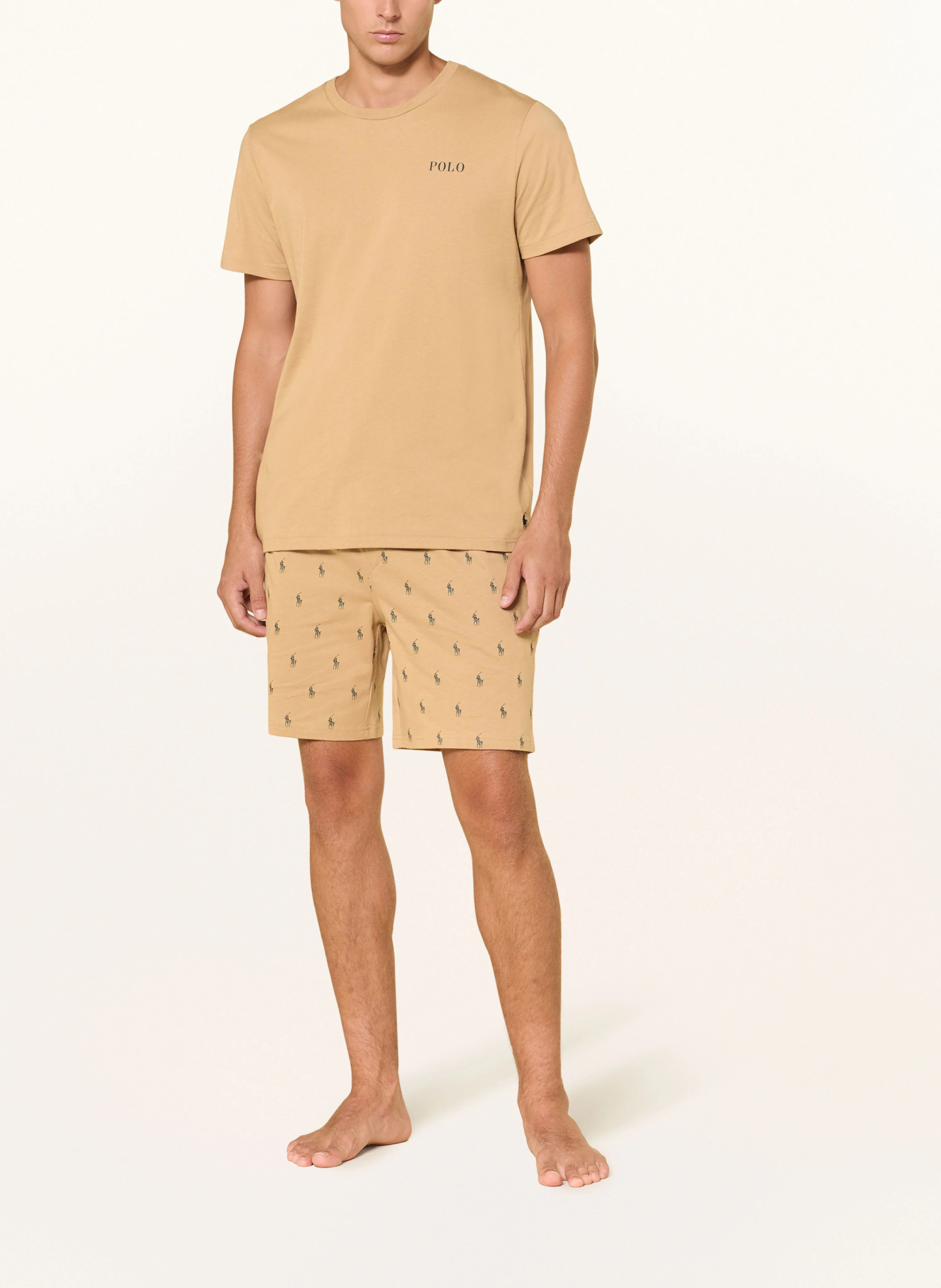 POLO RALPH LAUREN Lounge-Shirt – CAMEL