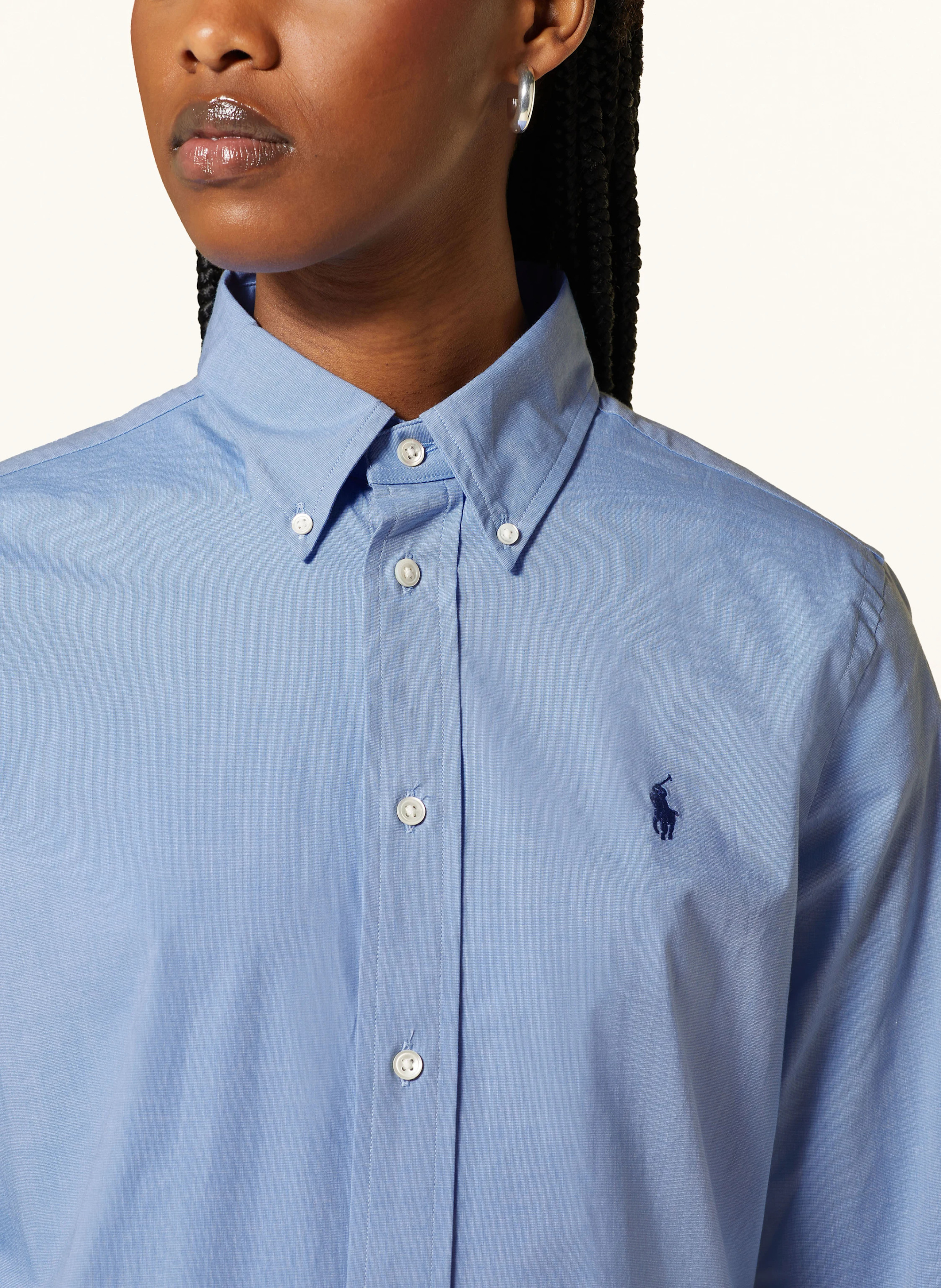 POLO RALPH LAUREN Hemdbluse – HELLBLAU