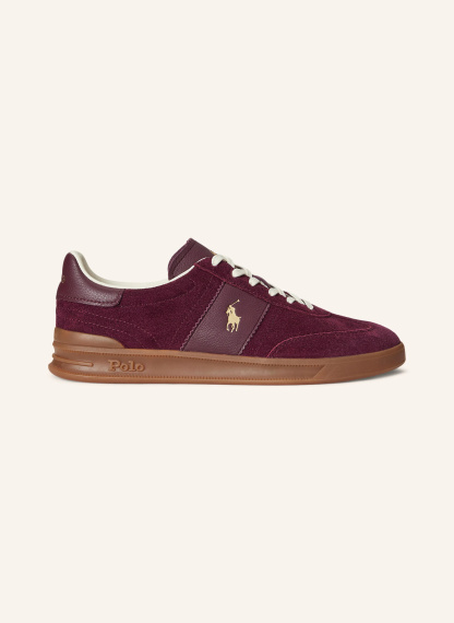 POLO RALPH LAUREN Sneaker HERITAGE AERA – DUNKELROT / DUNKELBRAUN